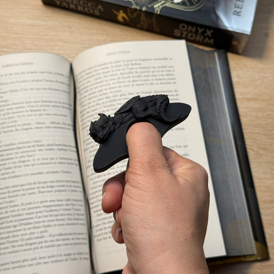 Bague de Lecture - Dragon Noir