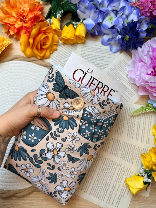 Pochette à livre - Printemps
