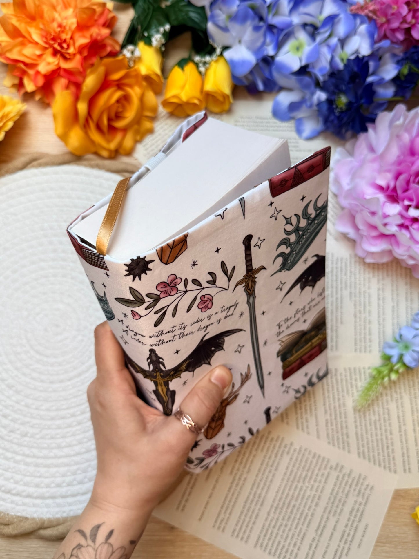 Couvre-livre - Fantasy