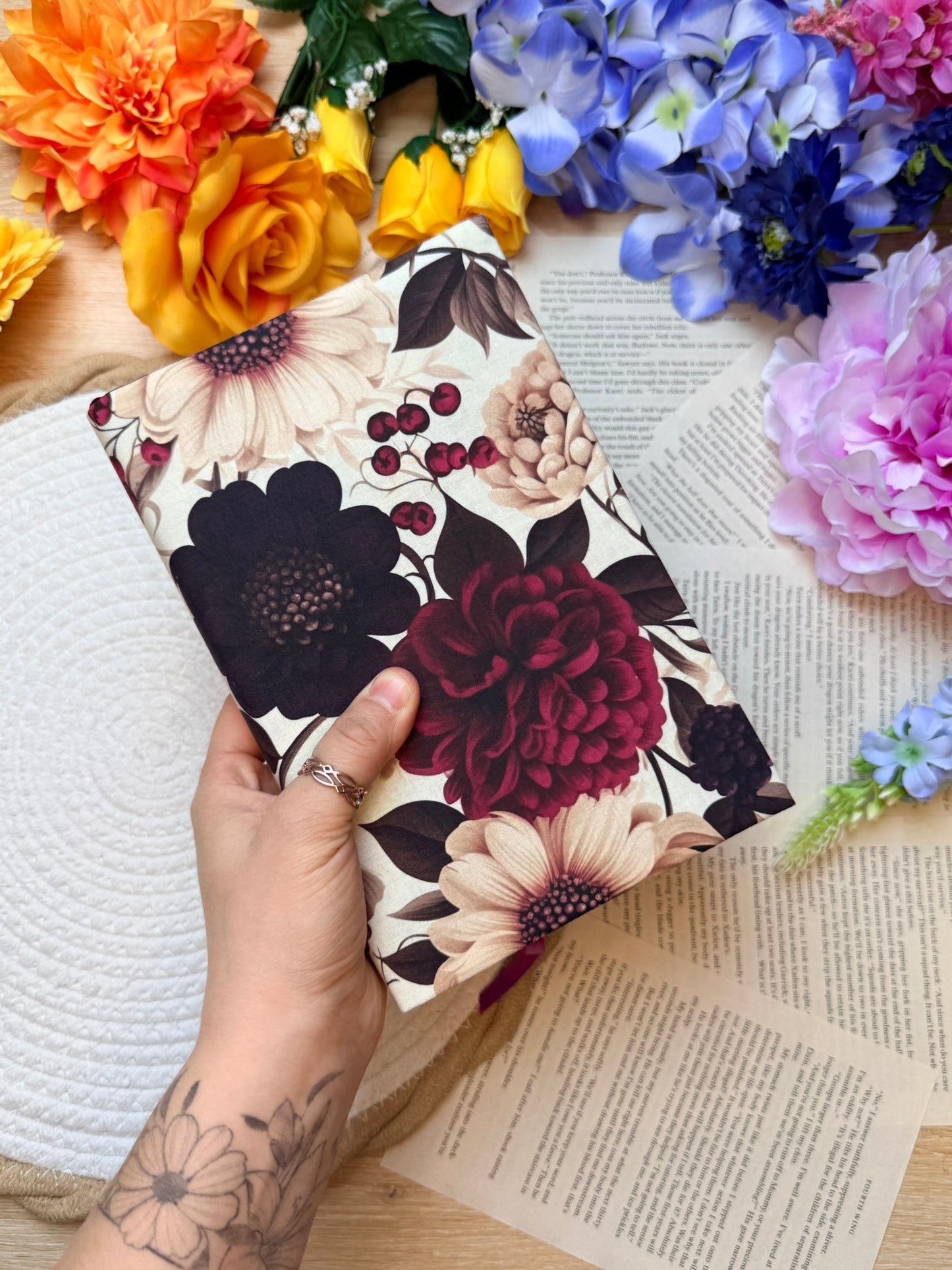 Couvre-livre - Flore Obscure