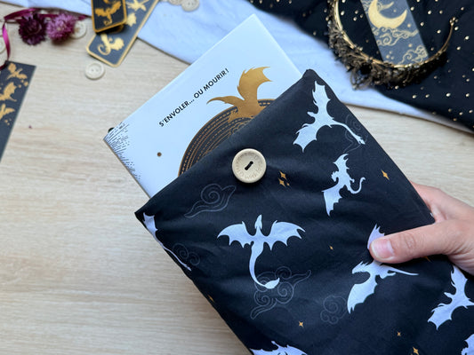 Pochette à livre - Dragonnière