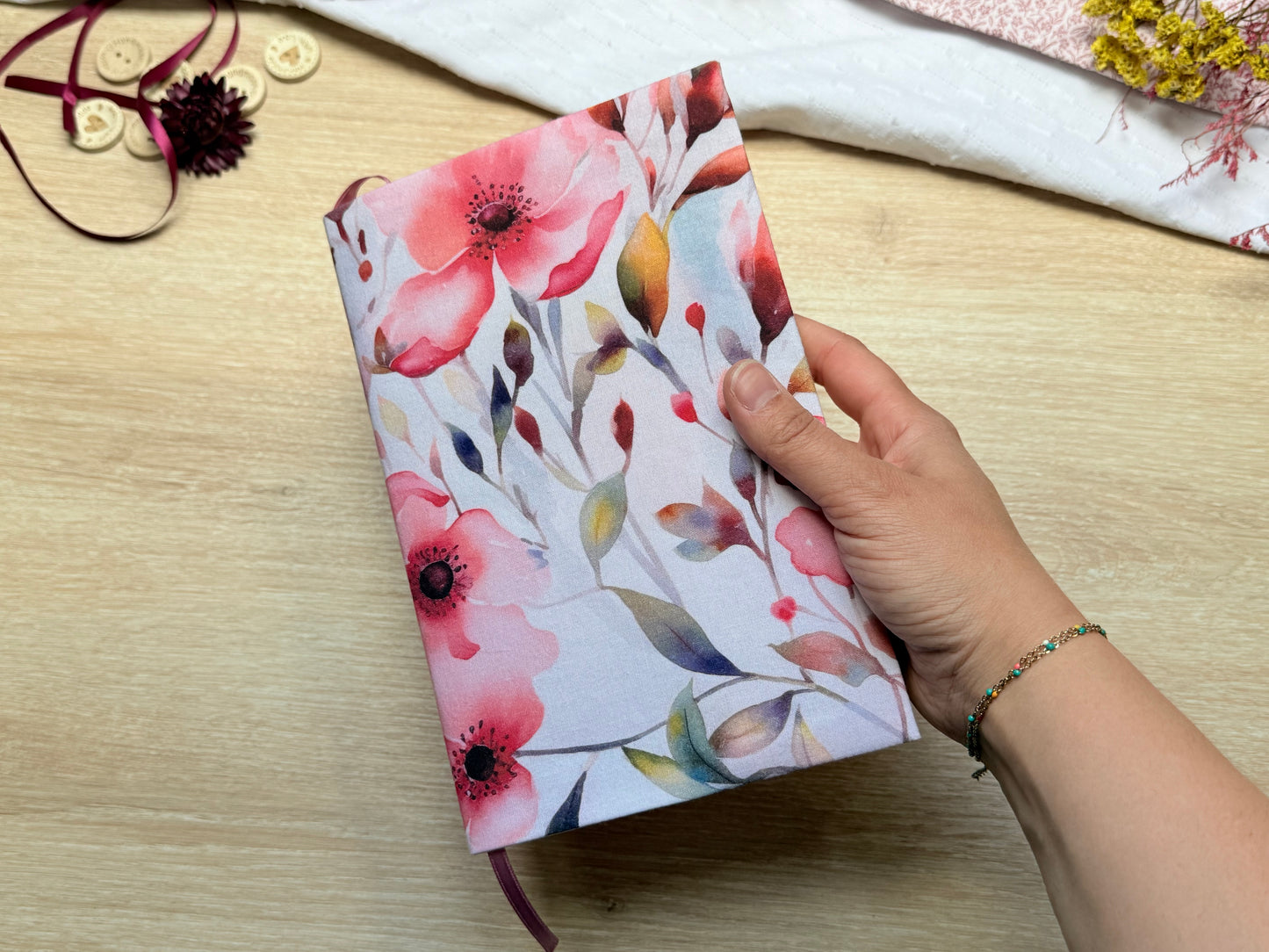 Couvre-livre - Poppy