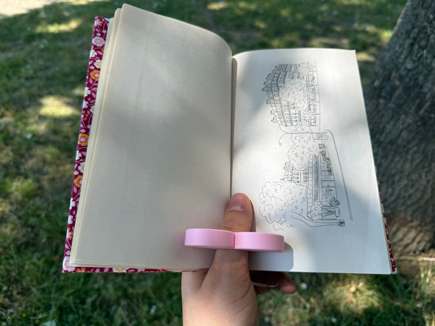Bague de Lecture - Coeur rose