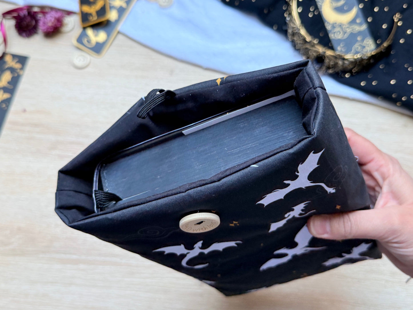 Pochette à livre - Dragonnière