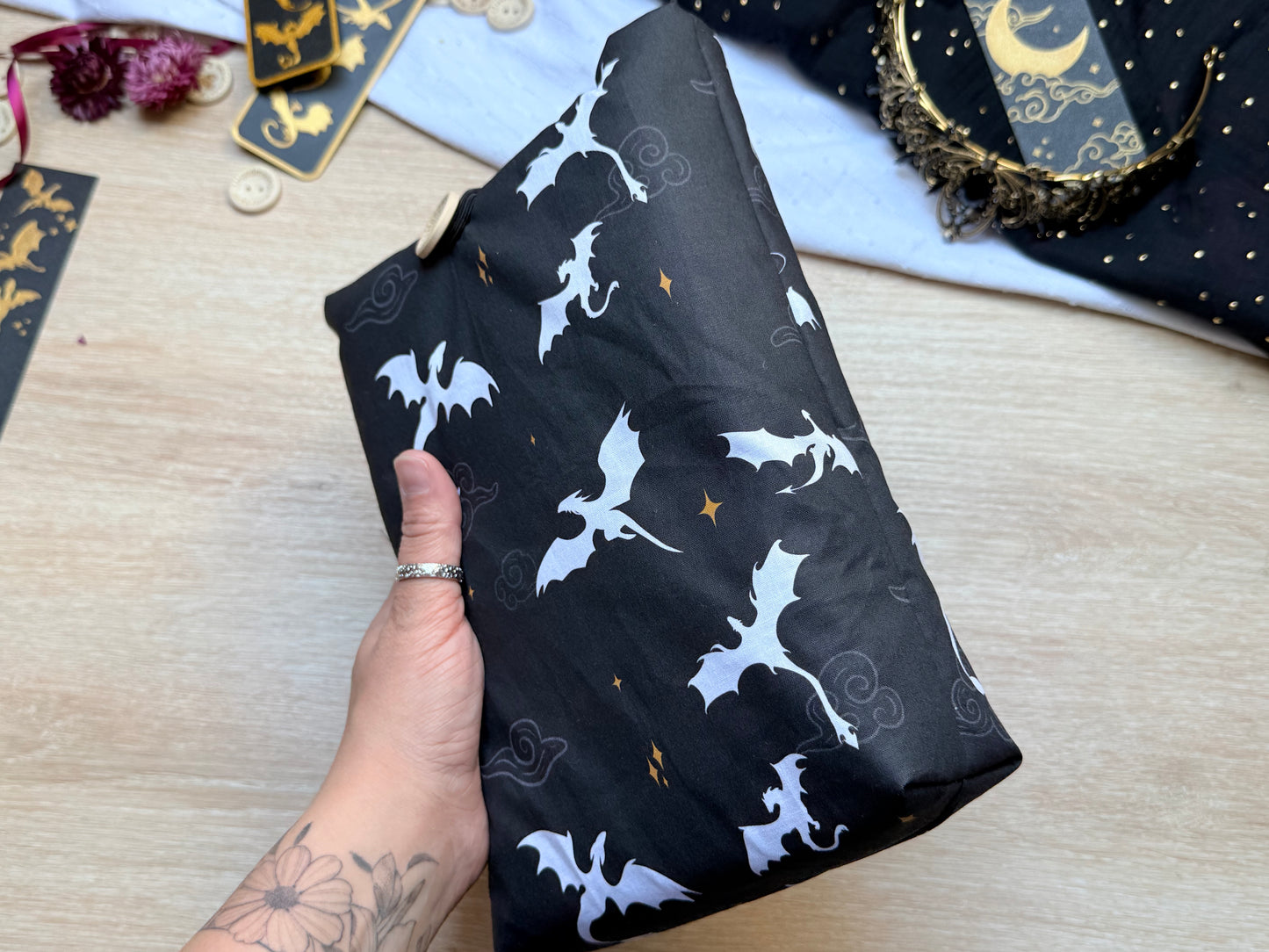 Pochette à livre - Dragonnière