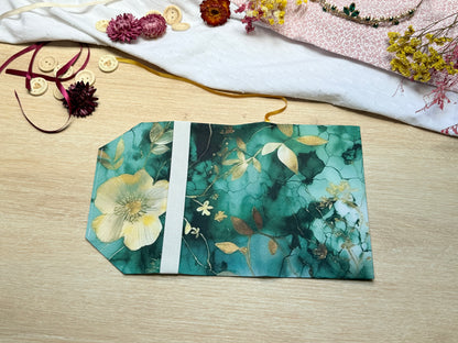 Couvre-livre - Golden Flower