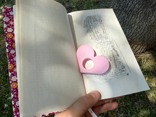 Bague de Lecture - Coeur rose
