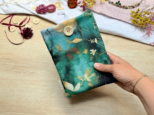 Pochette à Liseuse - Golden Flower
