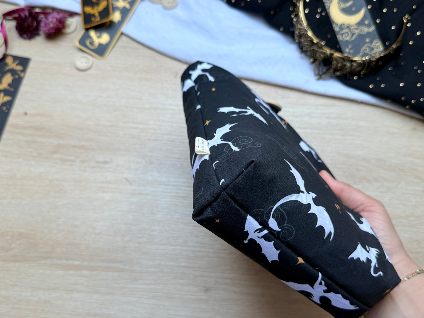 Pochette à livre - Dragonnière