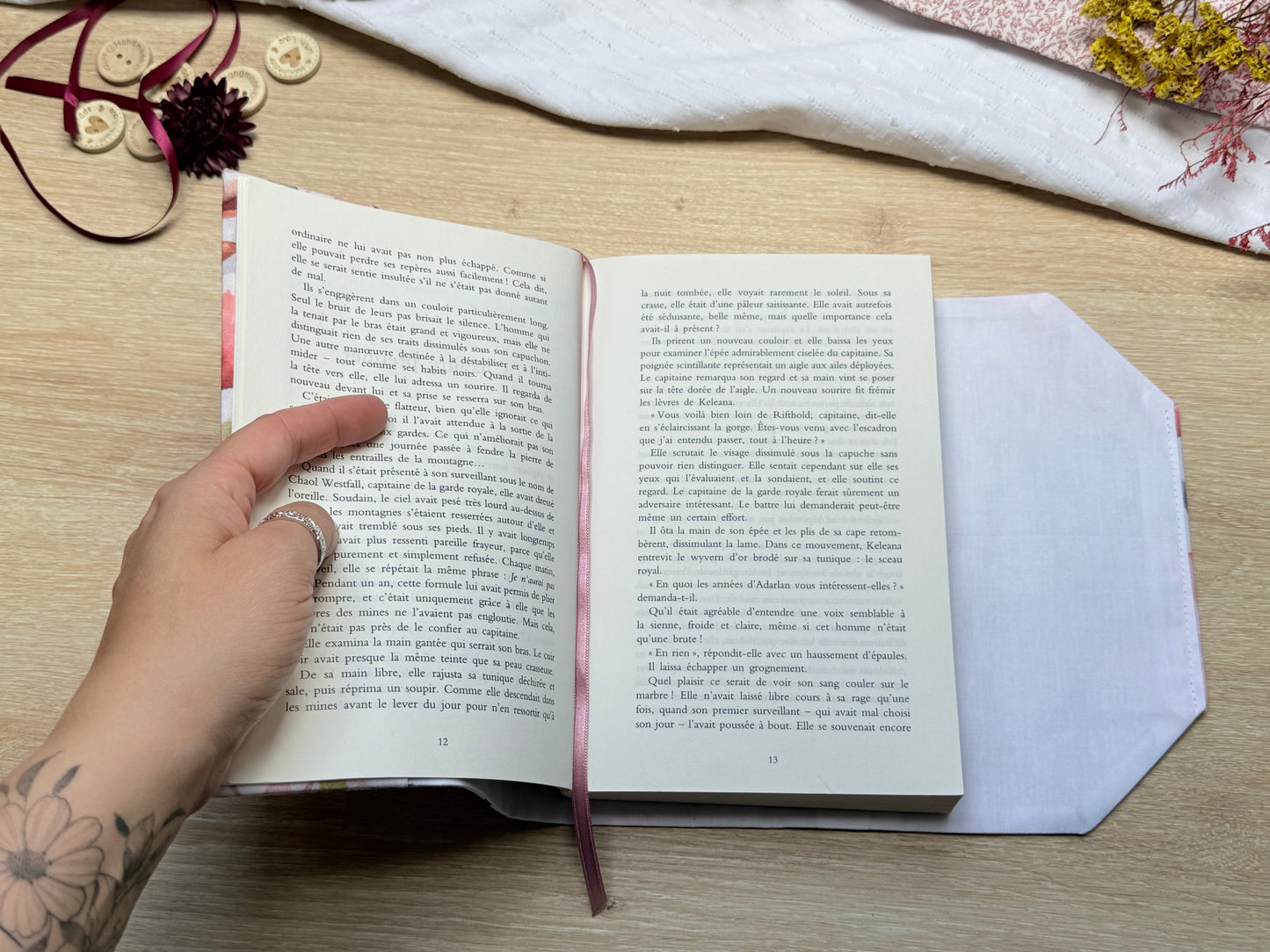 Couvre-livre - Poppy