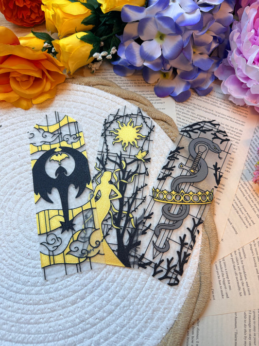 Book Nook - Vitrail de rechange