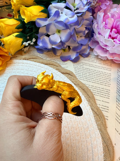 Bague de Lecture - Dragon Bicolore