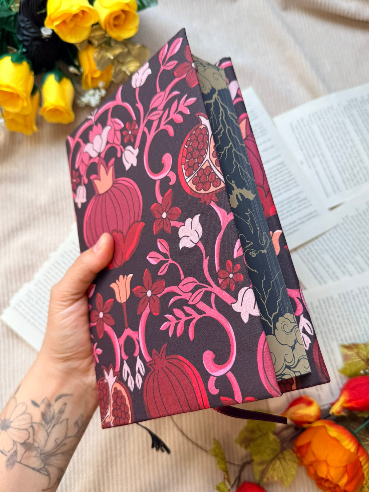 Couvre-livre - Persephone
