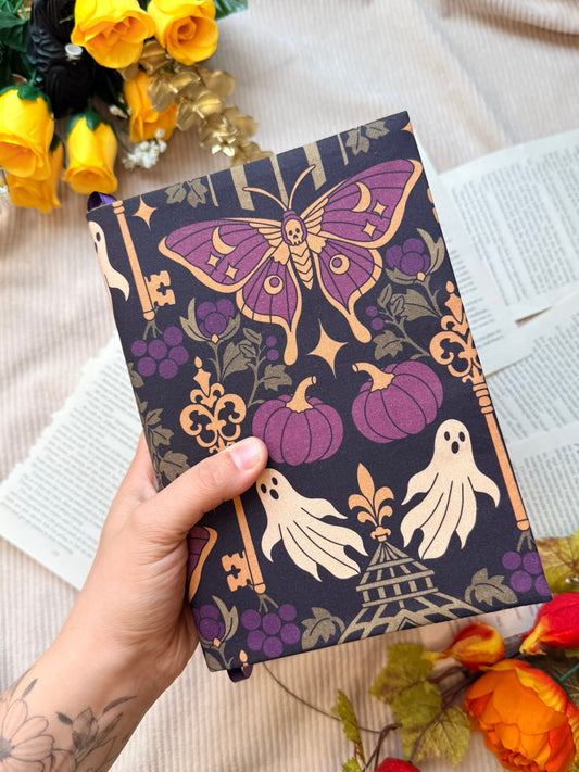 Couvre-livre - Jardin Hanté