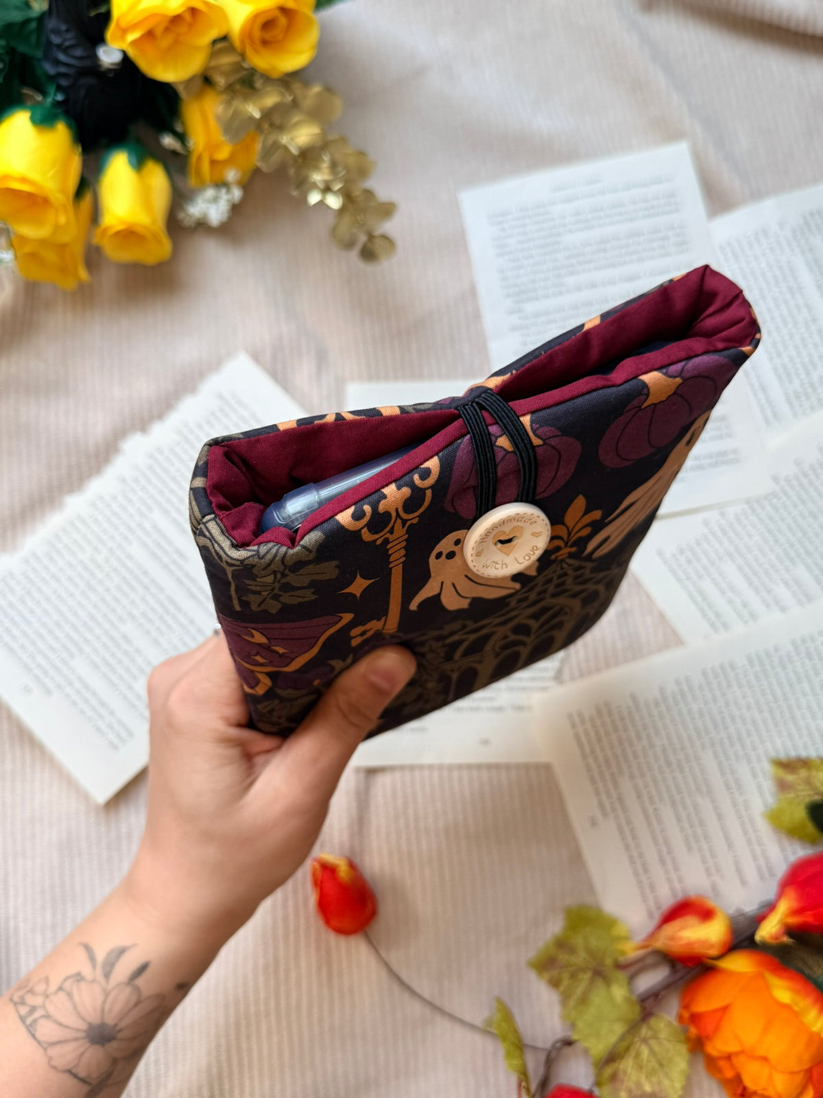Pochette à Liseuse - Jardin hanté