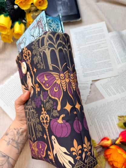 Pochette à livre - Jardin hanté