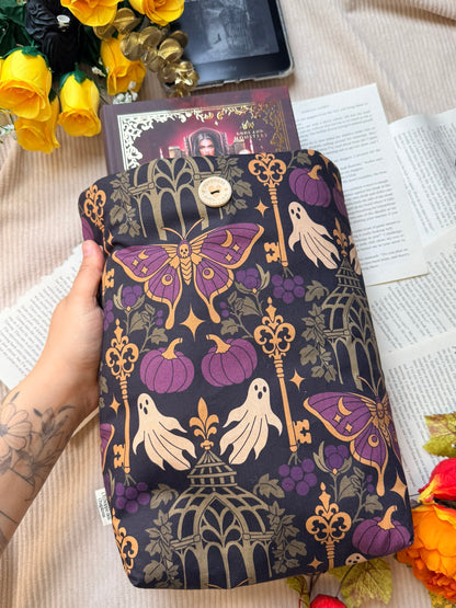 Pochette à livre - Jardin hanté