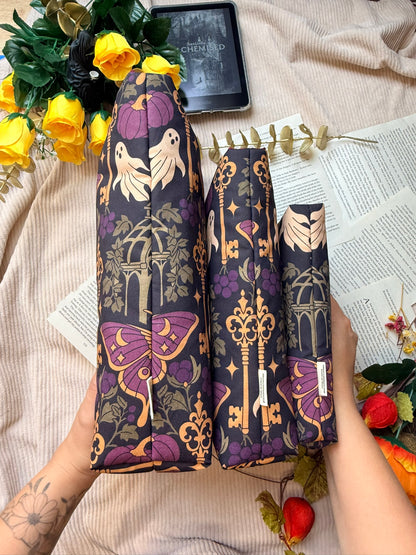 Pochette à livre - Jardin hanté