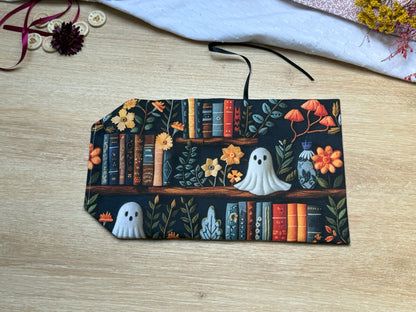 Couvre-livre - Fantôme de Bibliothèque