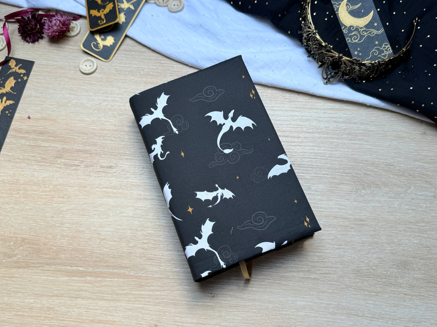 Couvre-livre - Dragonnière