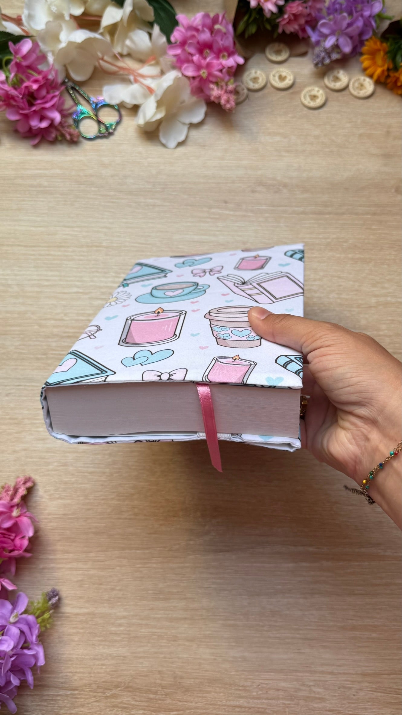 Couvre-livre - Book & Chill