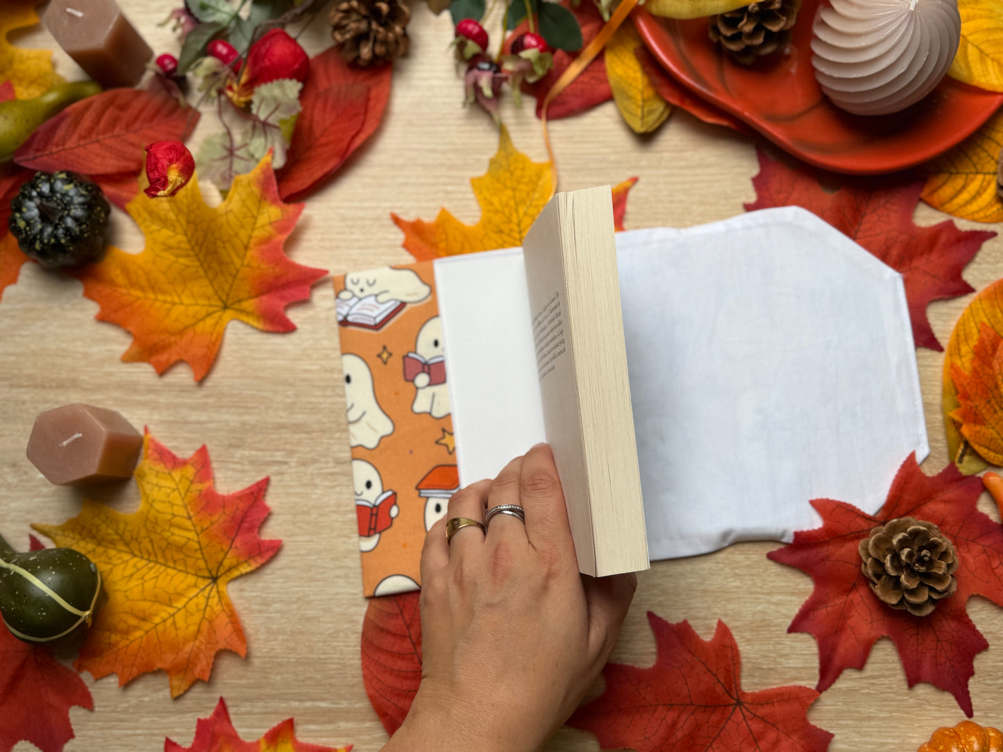 Couvre-livre - Ghost Reader