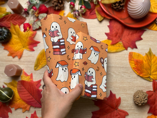 Couvre-livre - Ghost Reader