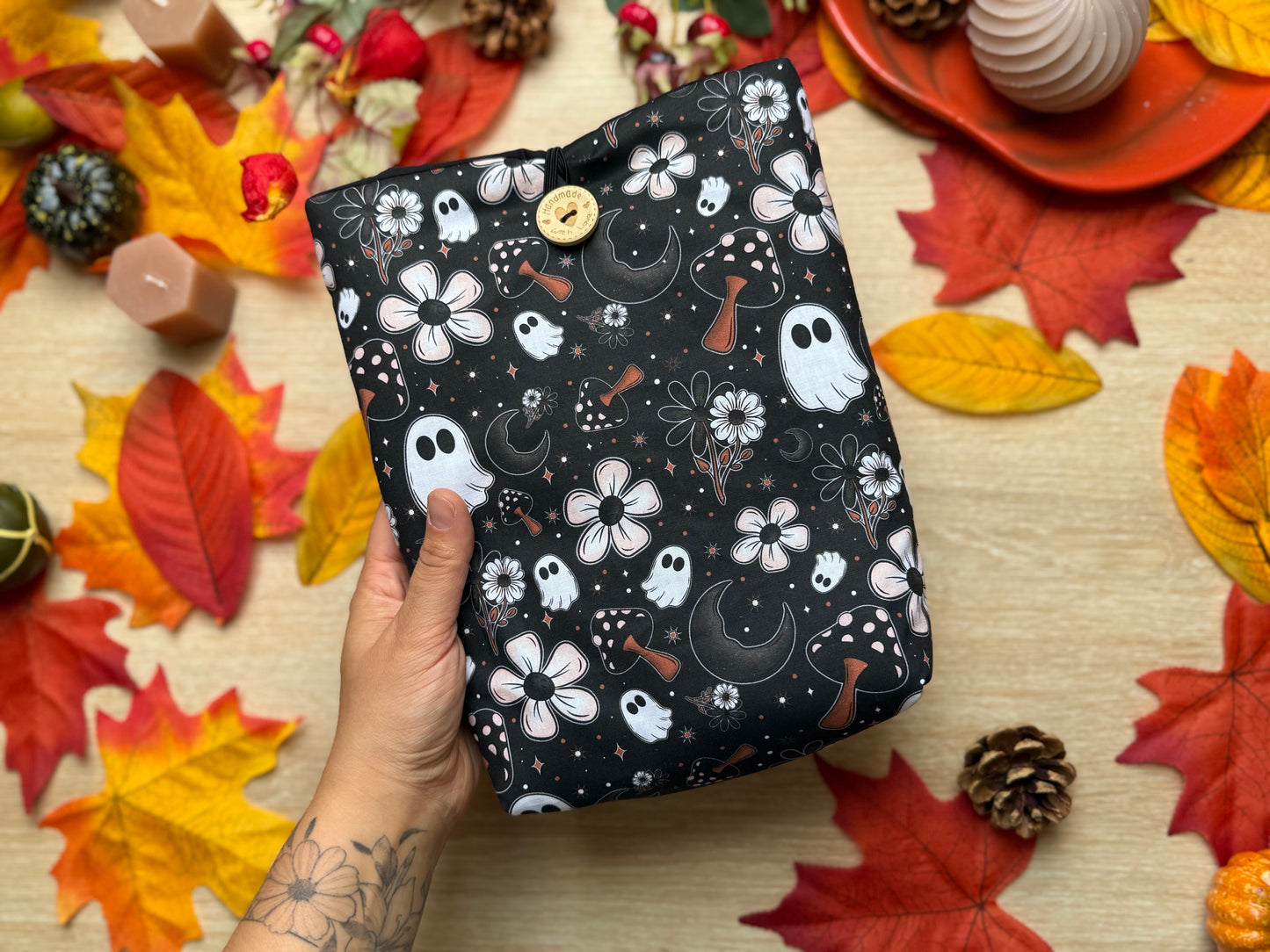 Pochette à livre - Ghost Flower