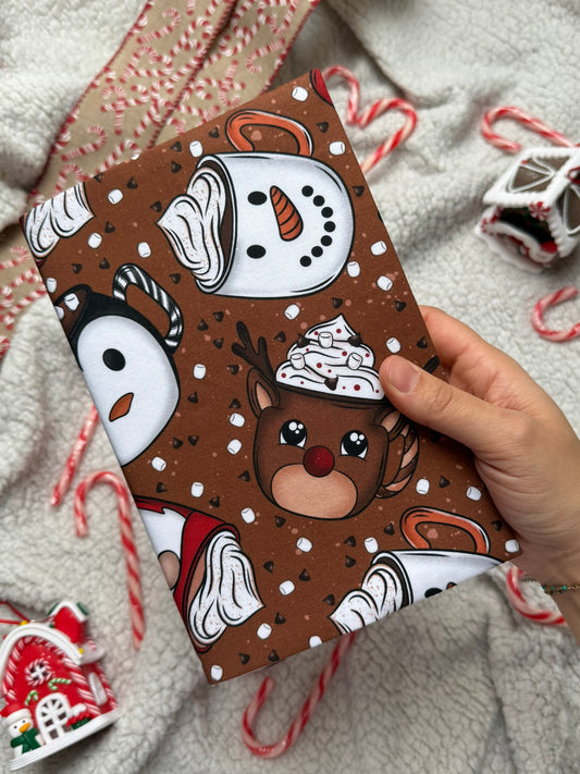 Couvre-livre - Chocolat Chaud