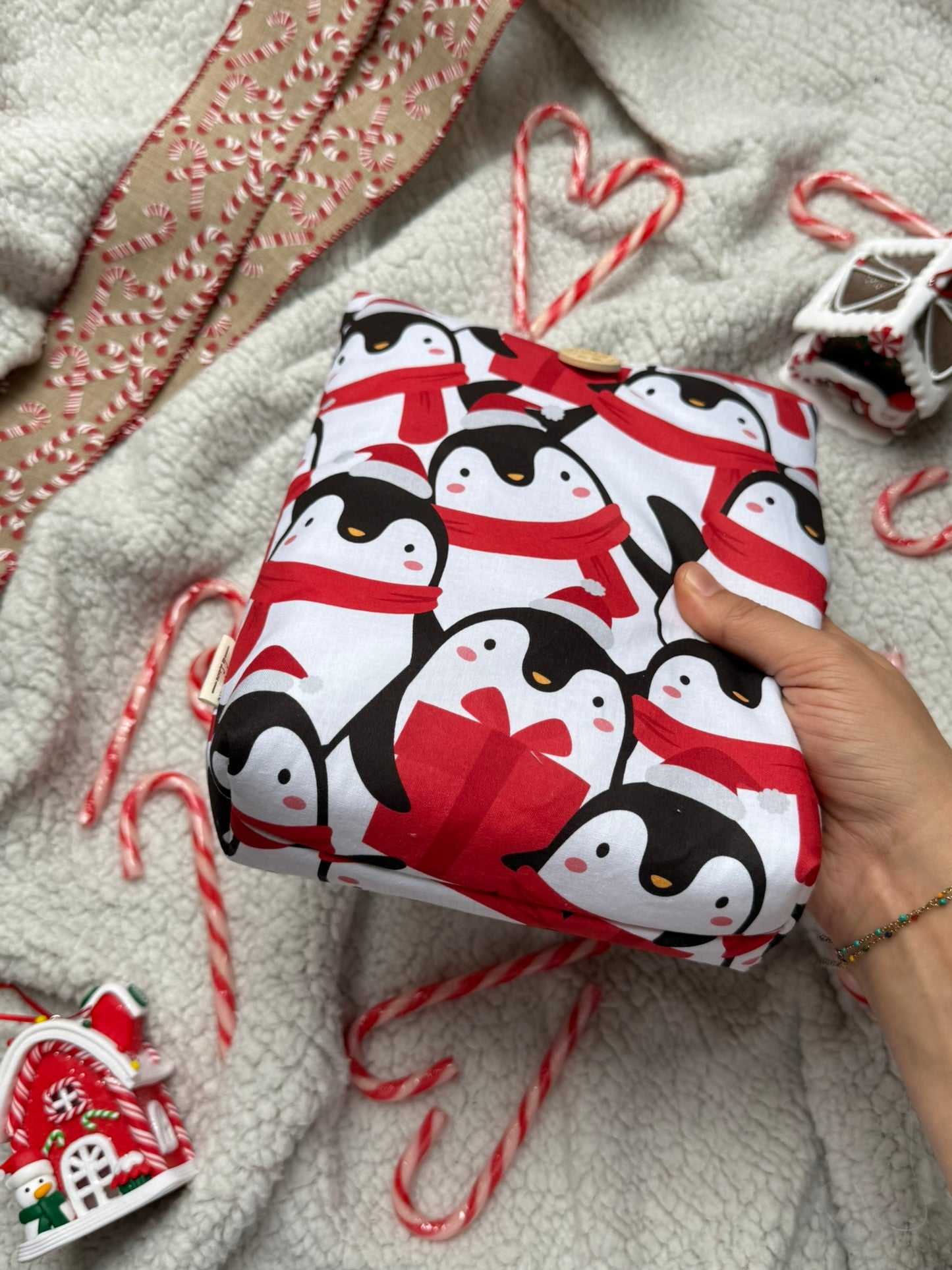 Pochette à livre - Pingouin