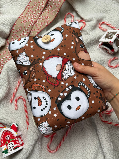 Pochette à livre - Chocolat Chaud