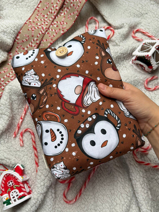 Pochette à livre - Chocolat Chaud