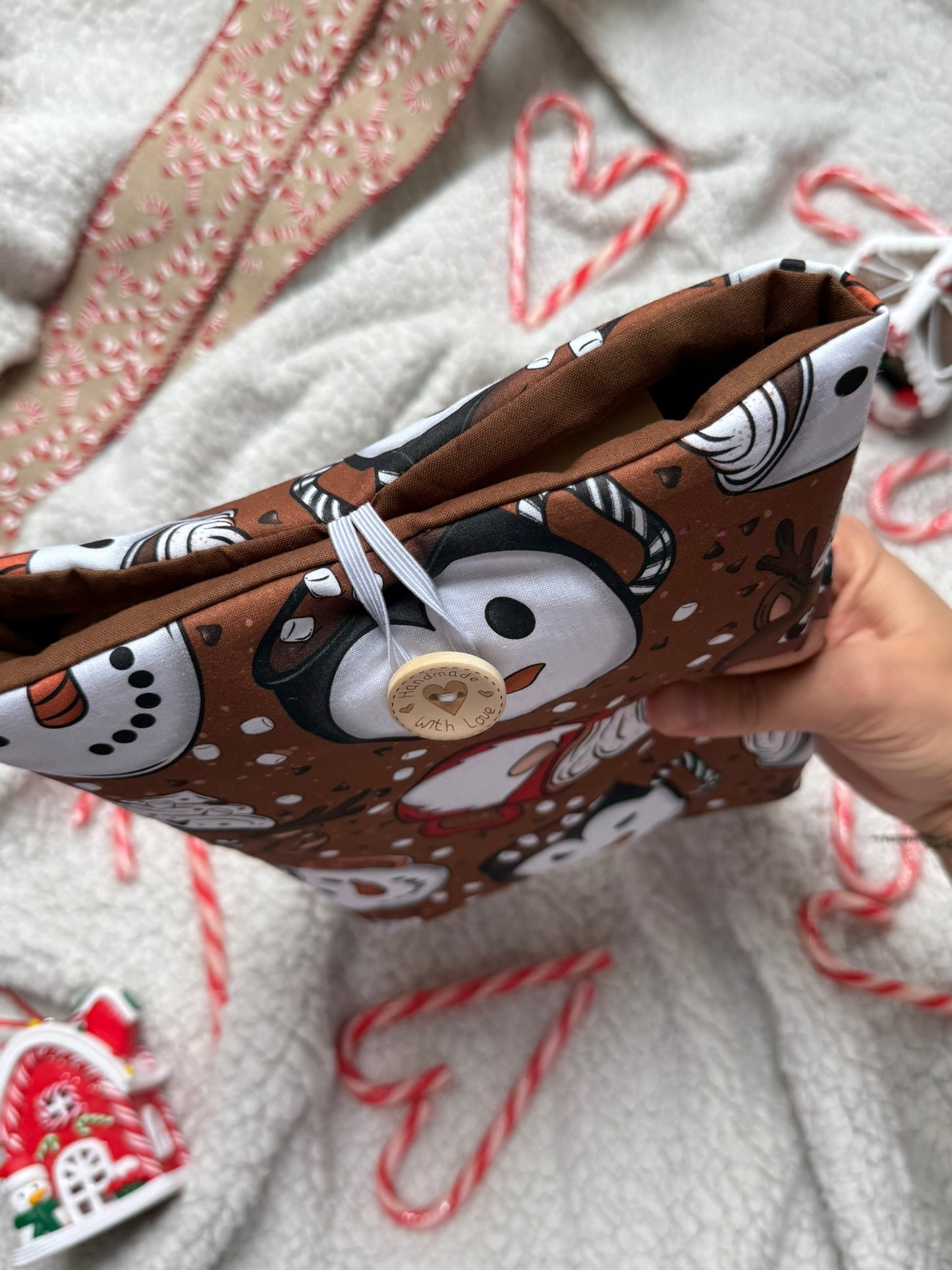 Pochette à livre - Chocolat Chaud
