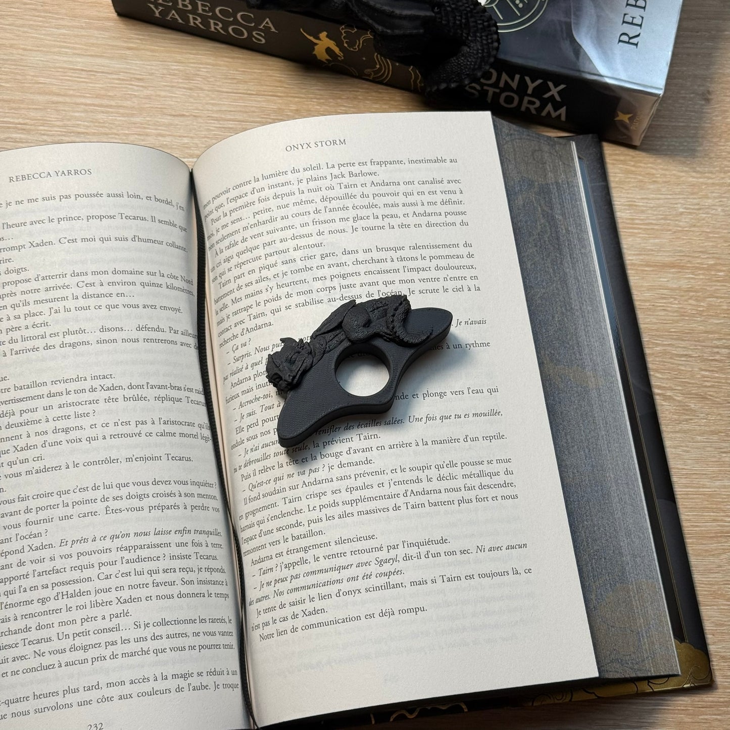Bague de Lecture - Dragon Noir