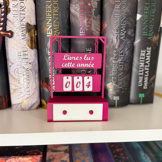 Le Compteur de Livres – "Livres lus cette année"