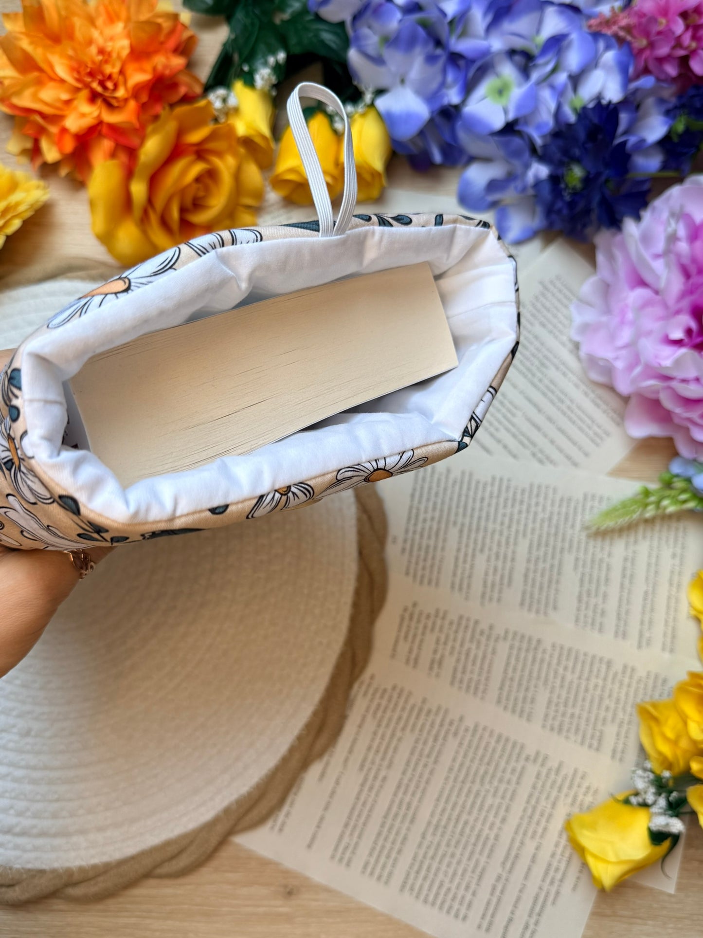 Pochette à livre - Printemps