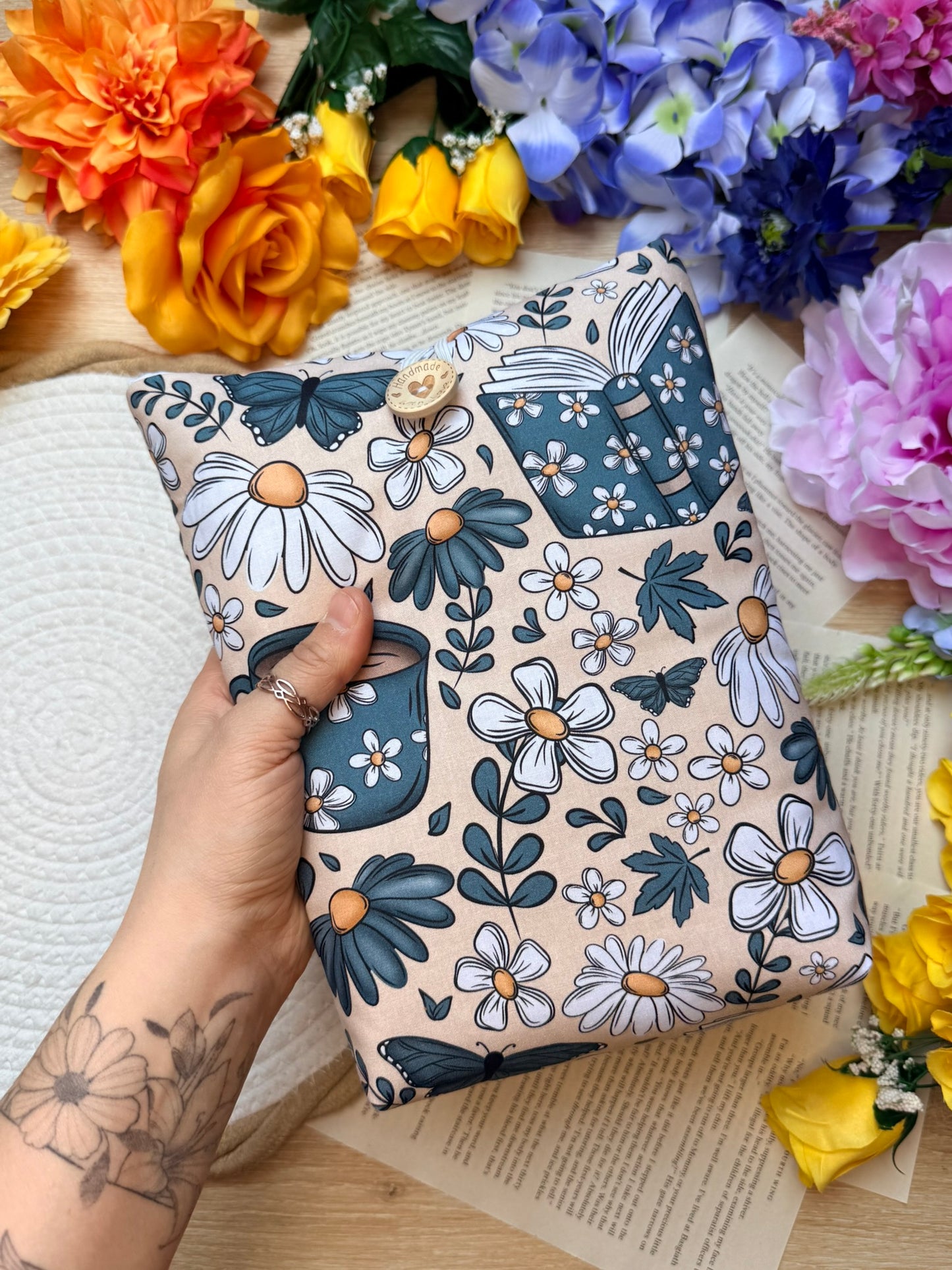 Pochette à livre - Printemps