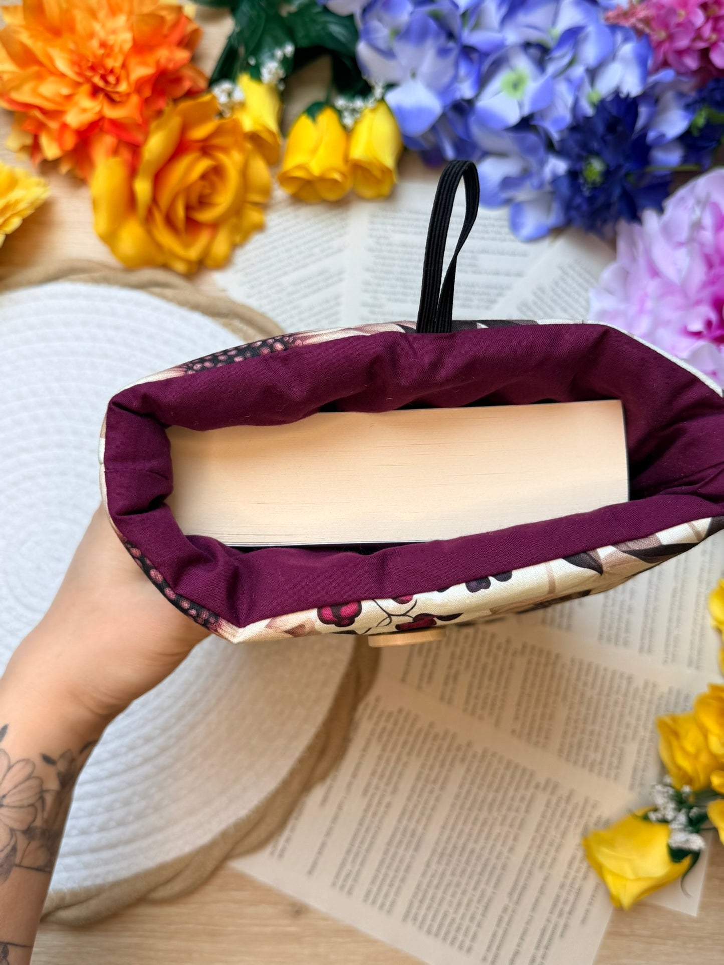Pochette à livre - Flore Obscure