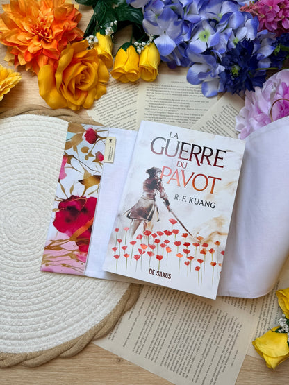 Couvre-livre - Fleur d’Or
