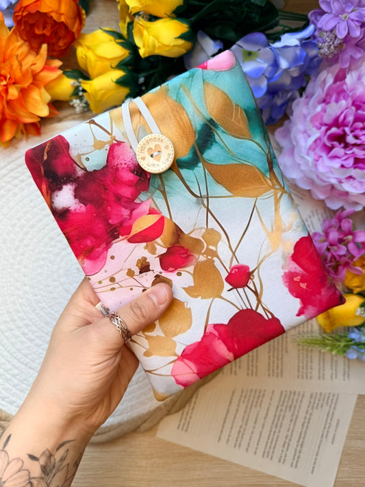 Pochette à Liseuse - Fleur d’Or