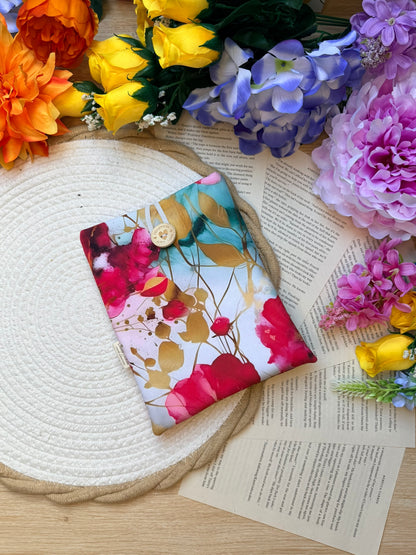 Pochette à Liseuse - Fleur d’Or