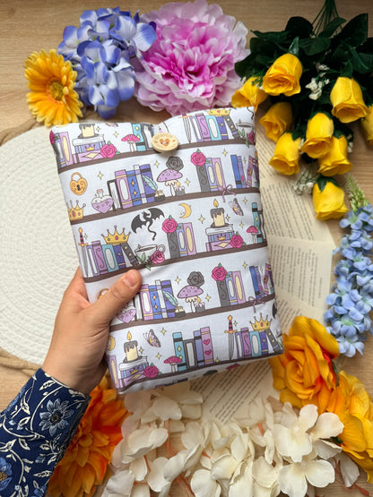 Pochette à livre - Fantasy sur étagère