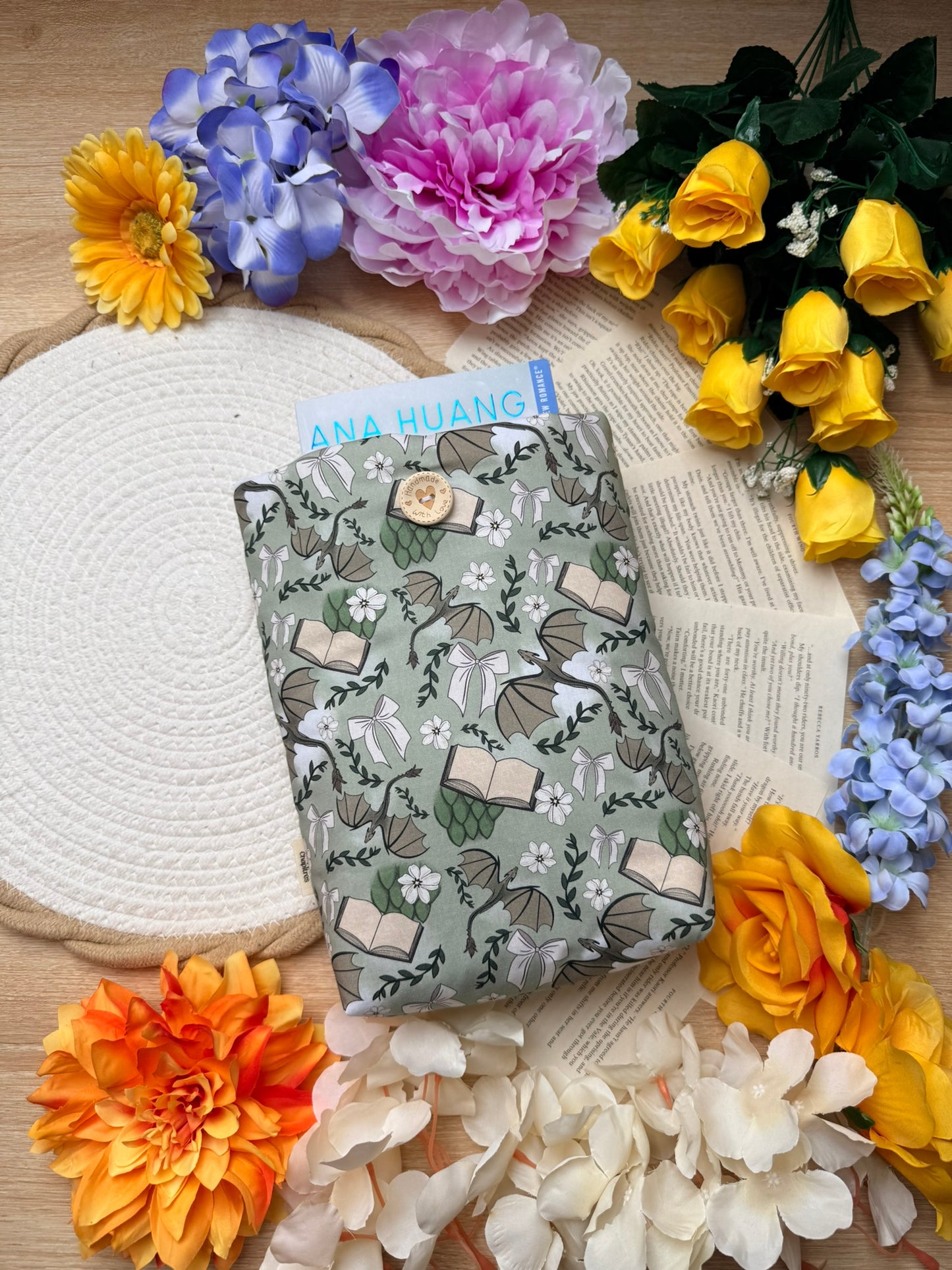 Pochette à livre - Nœuds et Dragons