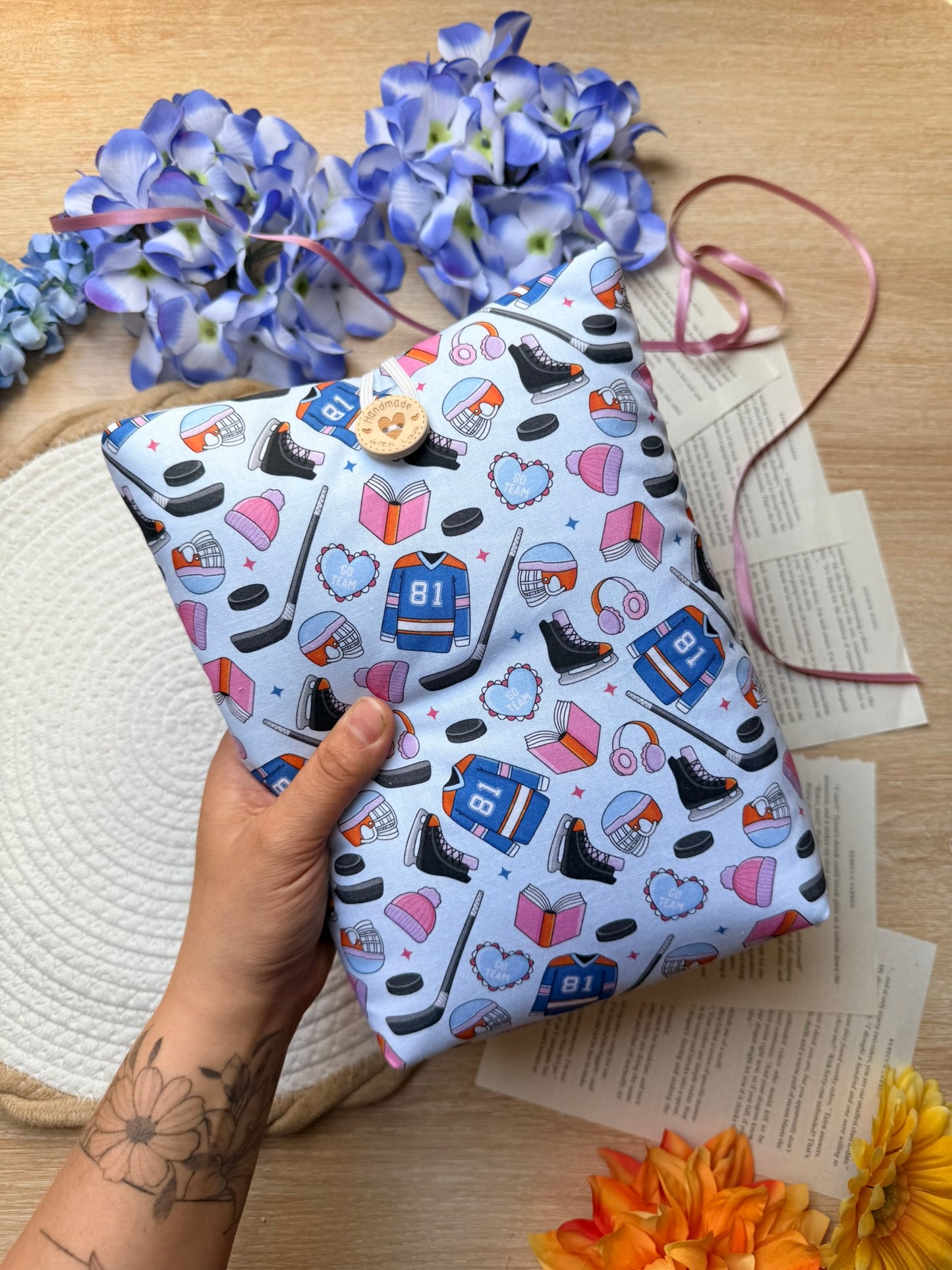Pochette à livre - GO TEAM