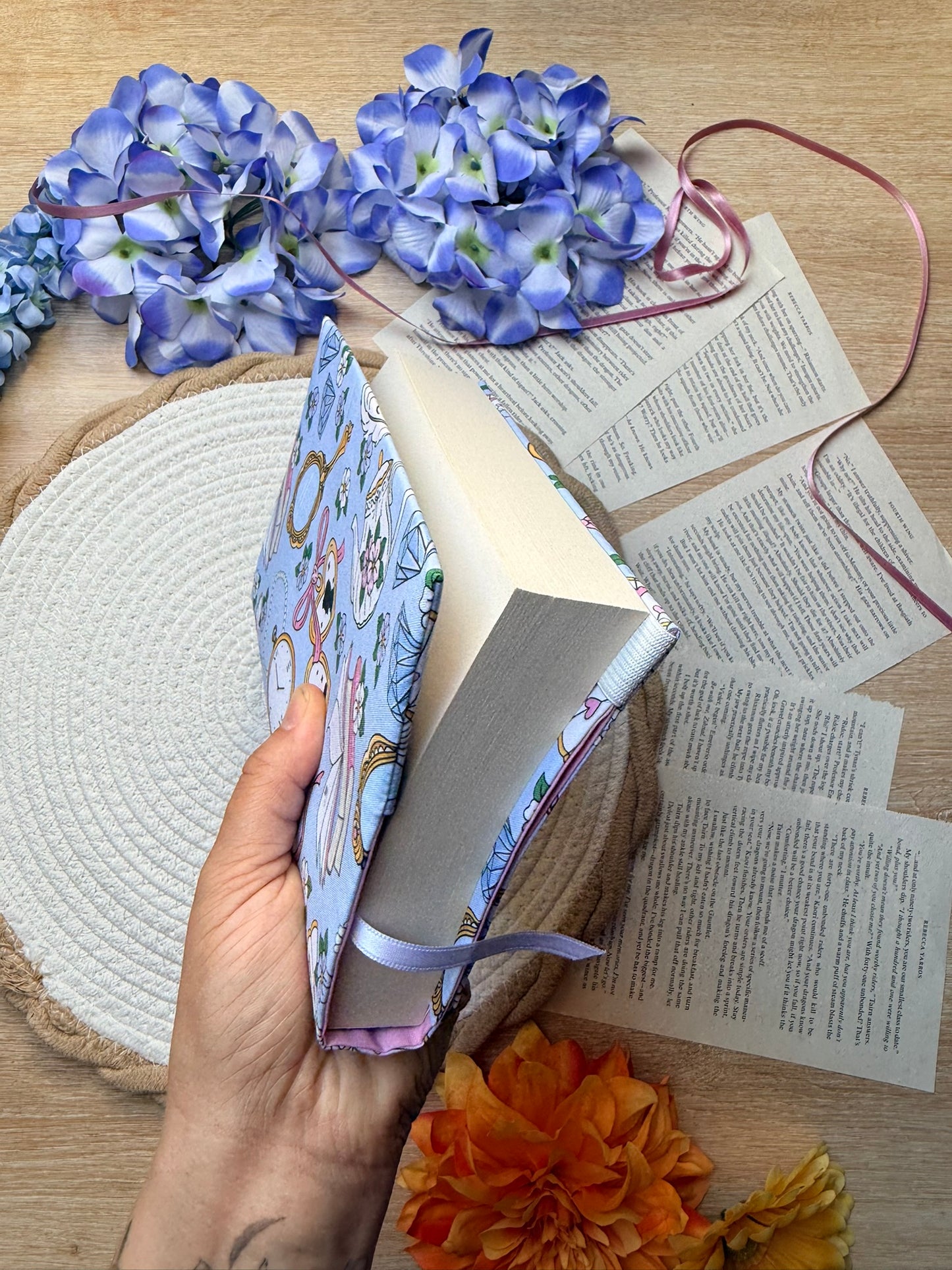 Couvre-livre - Lady W.