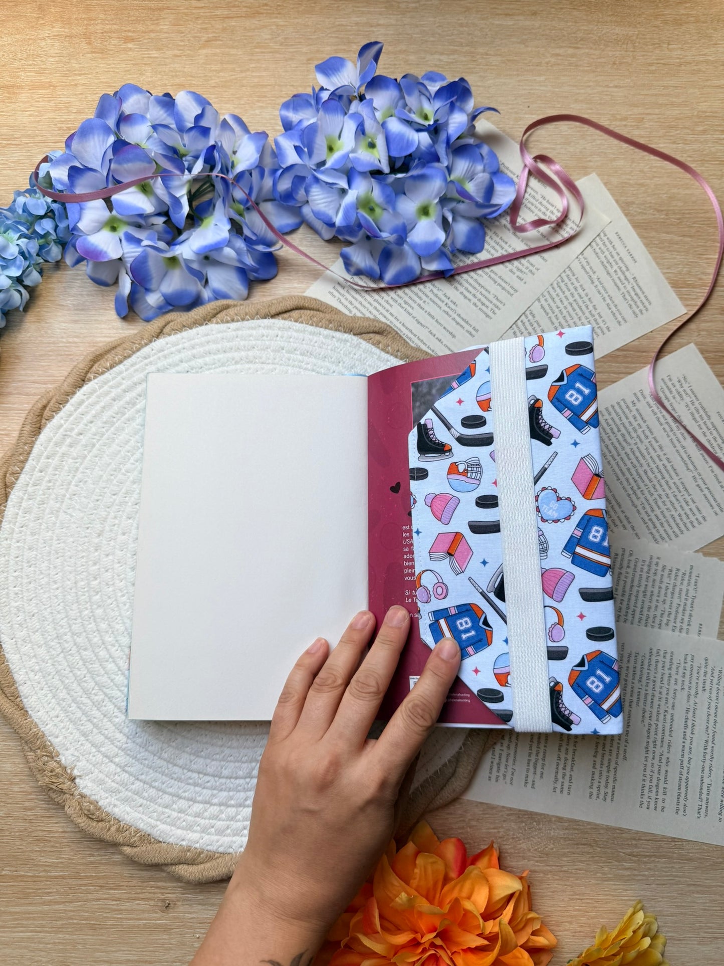 Couvre-livre - GO TEAM