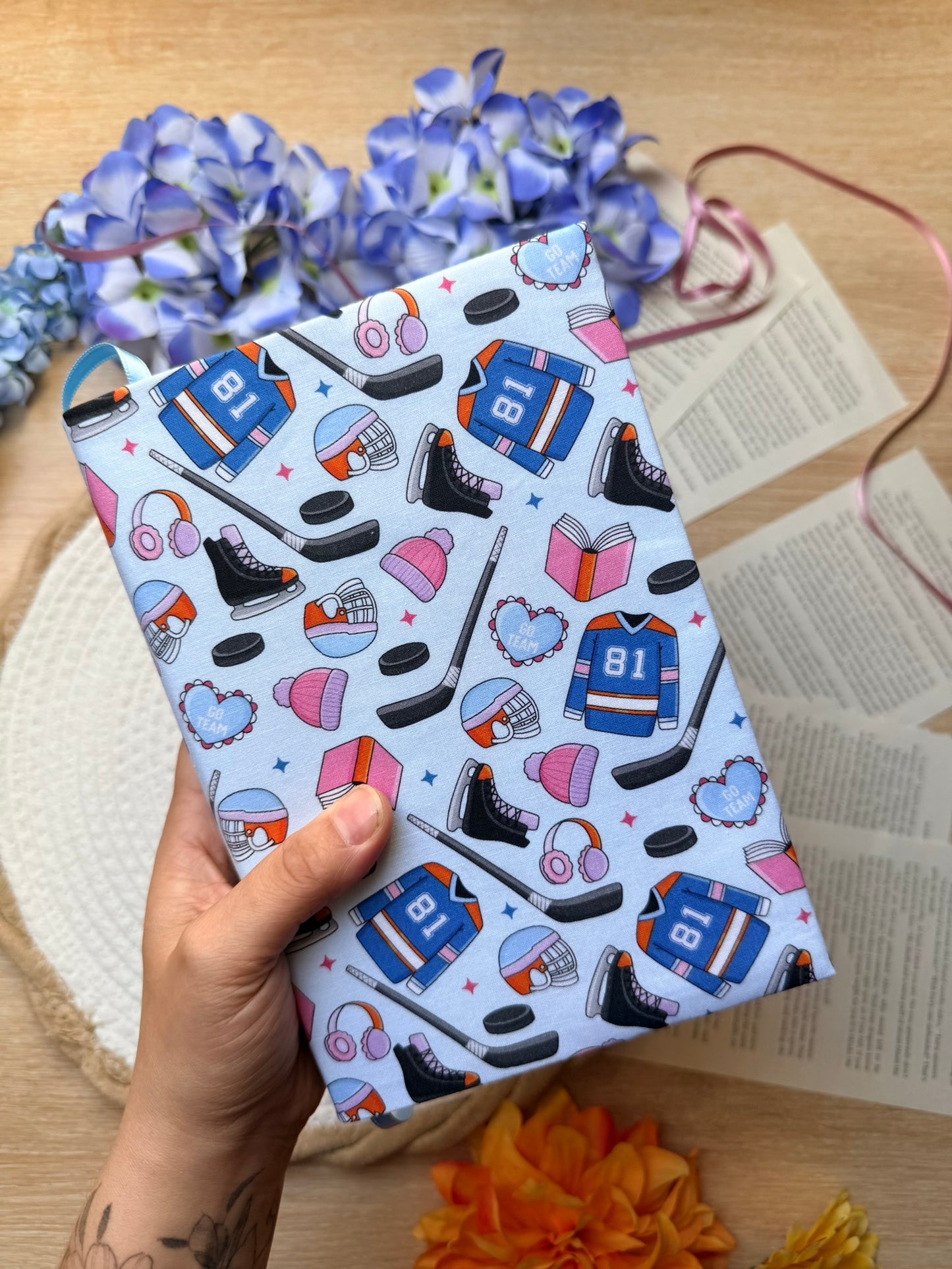 Couvre-livre - GO TEAM