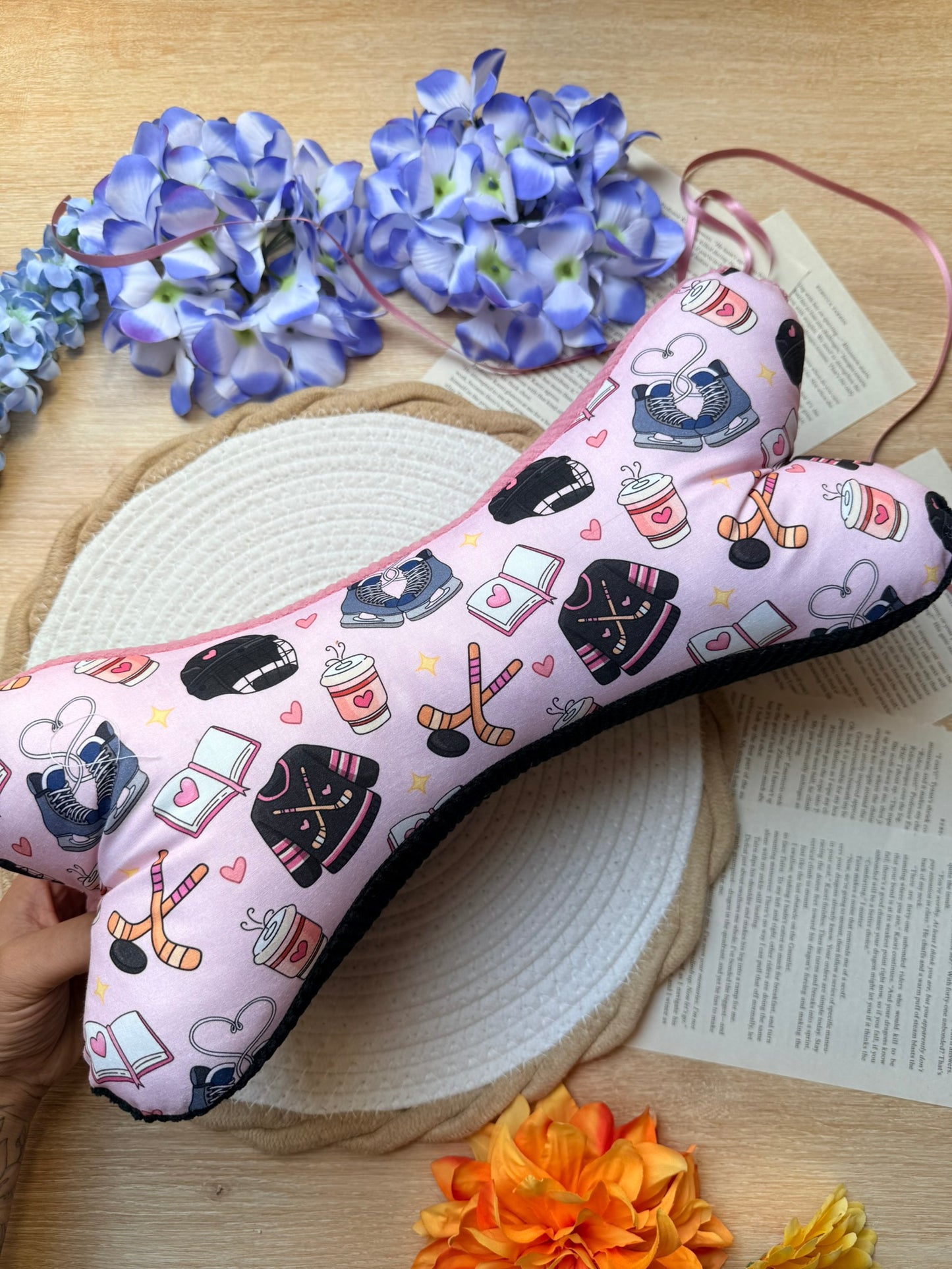 Coussin de Lecture - Love & Hockey